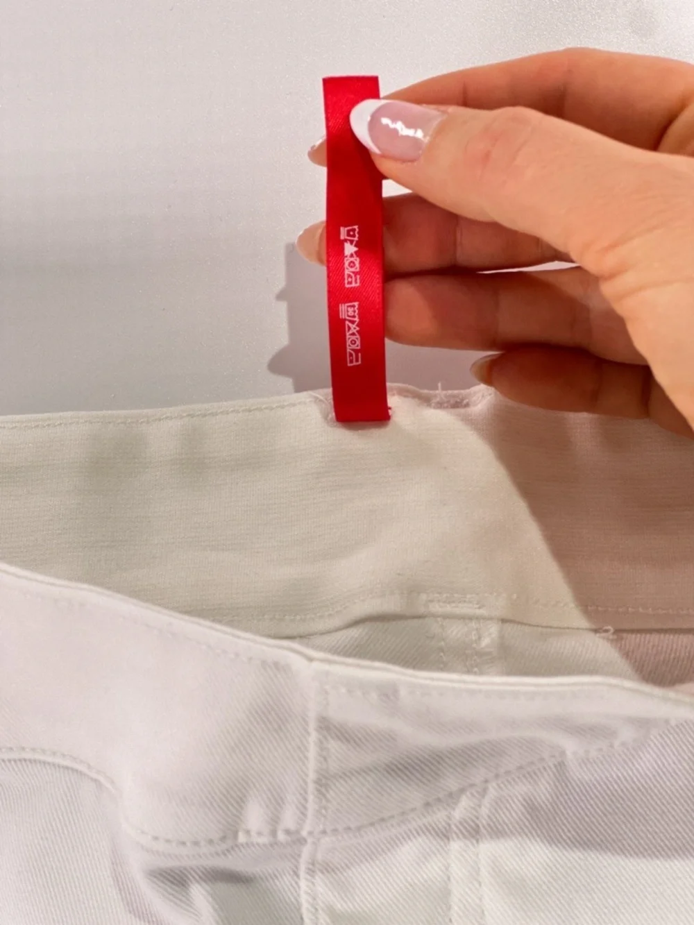 Spanx White Stretch Twill Cropped Wide Leg Pants Medium Petite